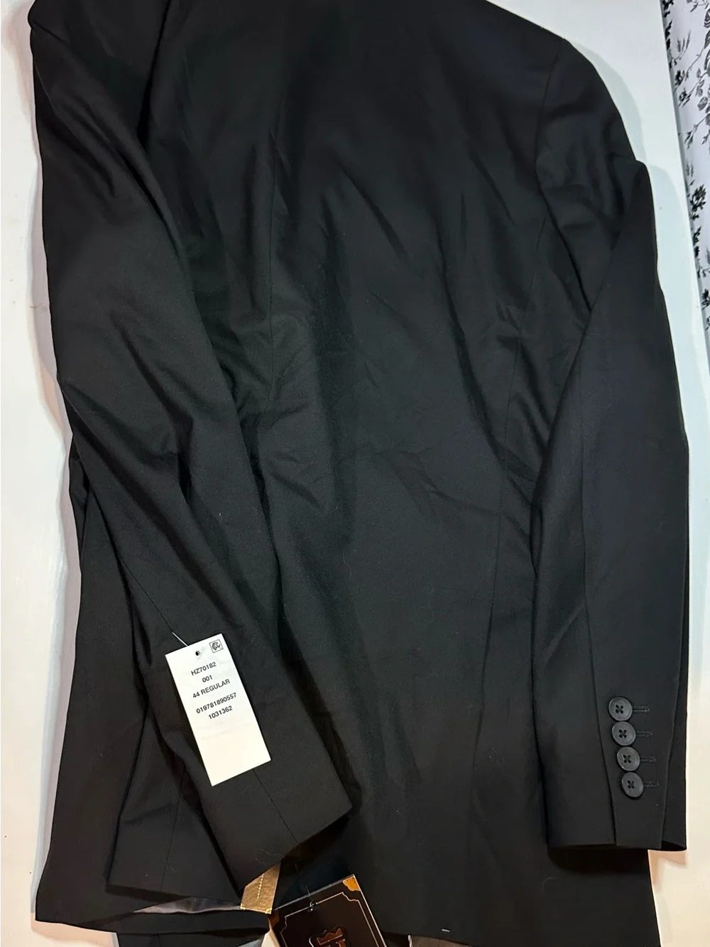 Haggar Men's Black Stretch Suit Jacket